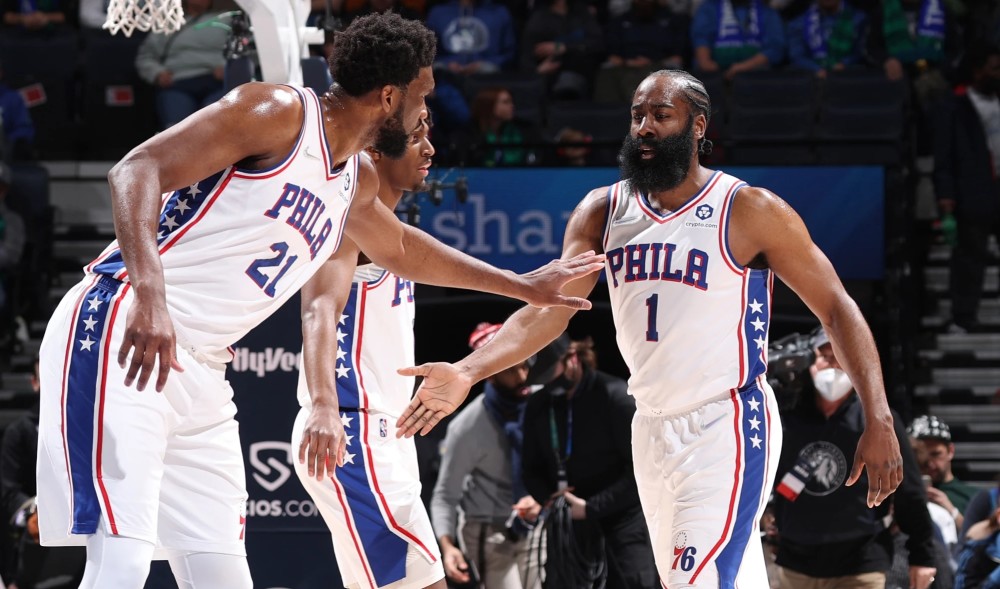  恩比德狂揽50分无用，费城双加时不敌尼克斯